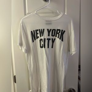 FREE PEOPLE Distressed retro t shirt